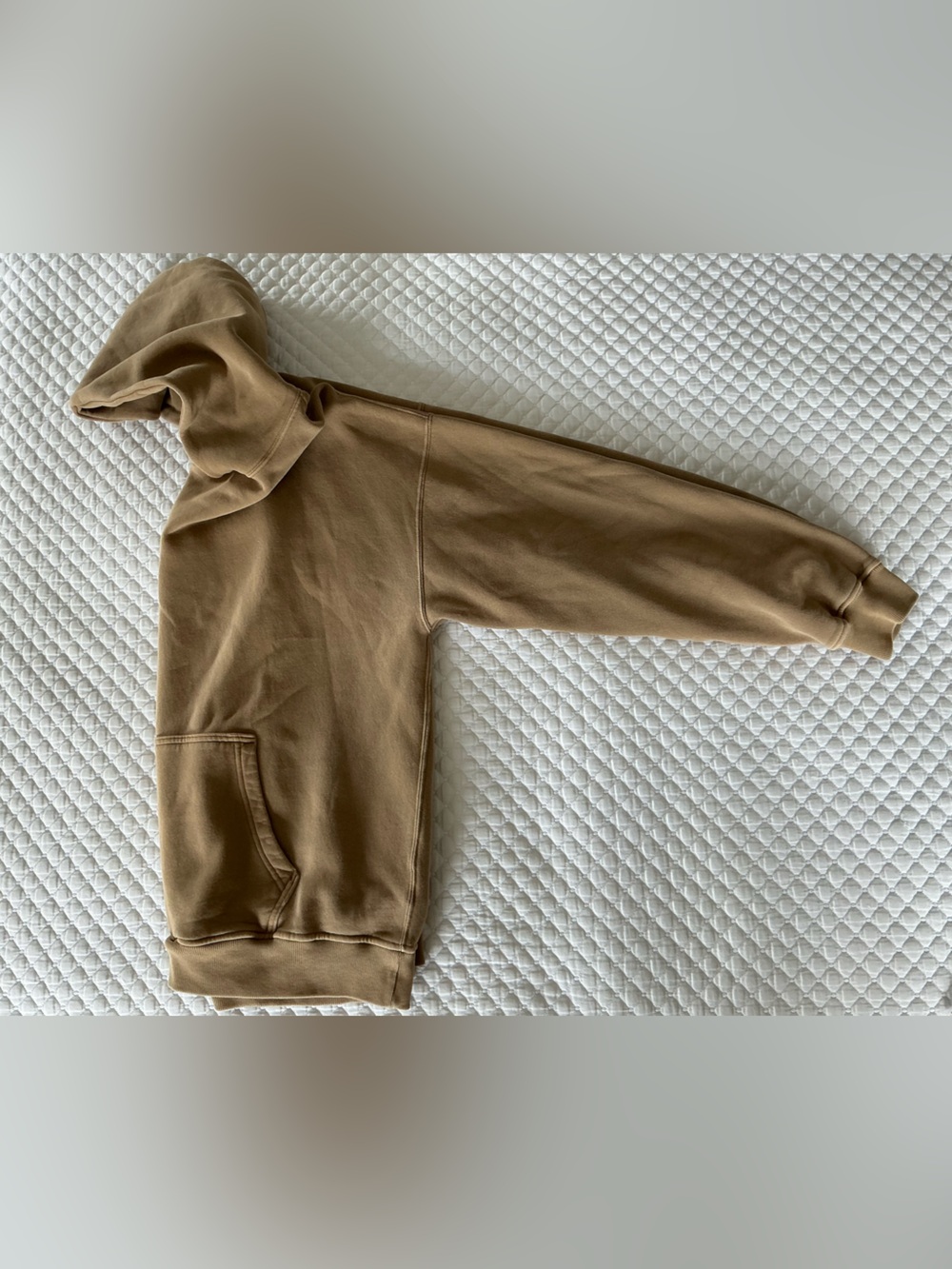 Abercrombie & Fitch Men’s Tan/Brown Soft Essential Oversized Pullover Hoodie L - Picture 6 of 8